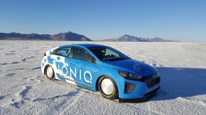 Hyundai IONIQ hybrid Land Speed Record Car 2016 года